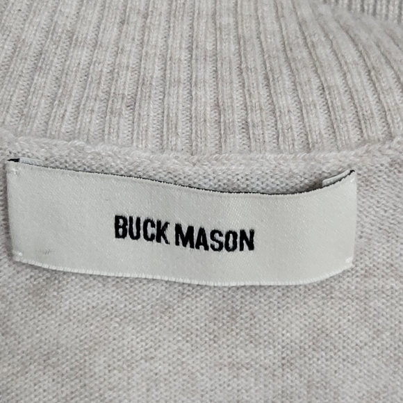 Buck Mason Cashmere Turtleneck Men's   Sweater Size Medium. - Picture 7 of 12